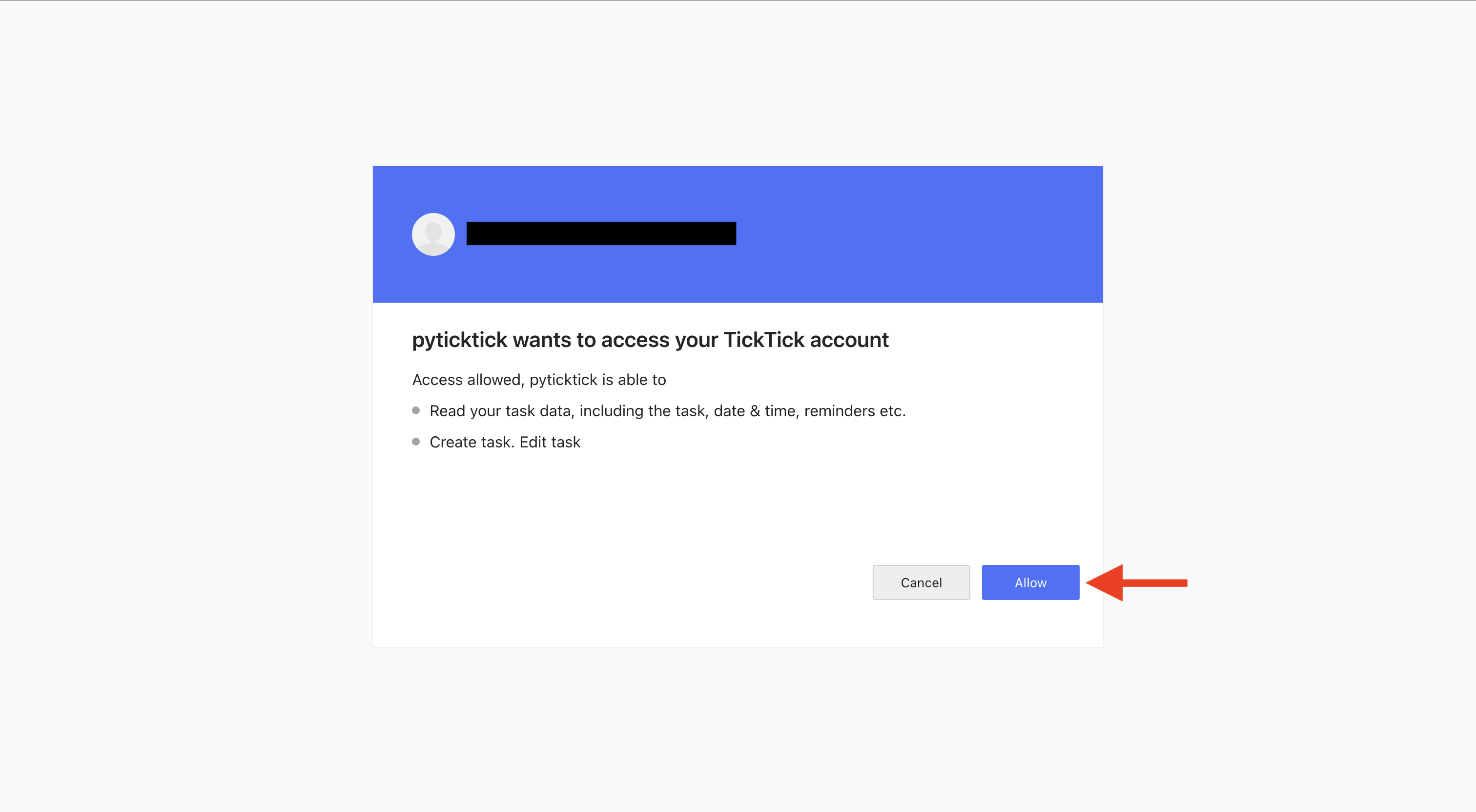 Allow Token Generation